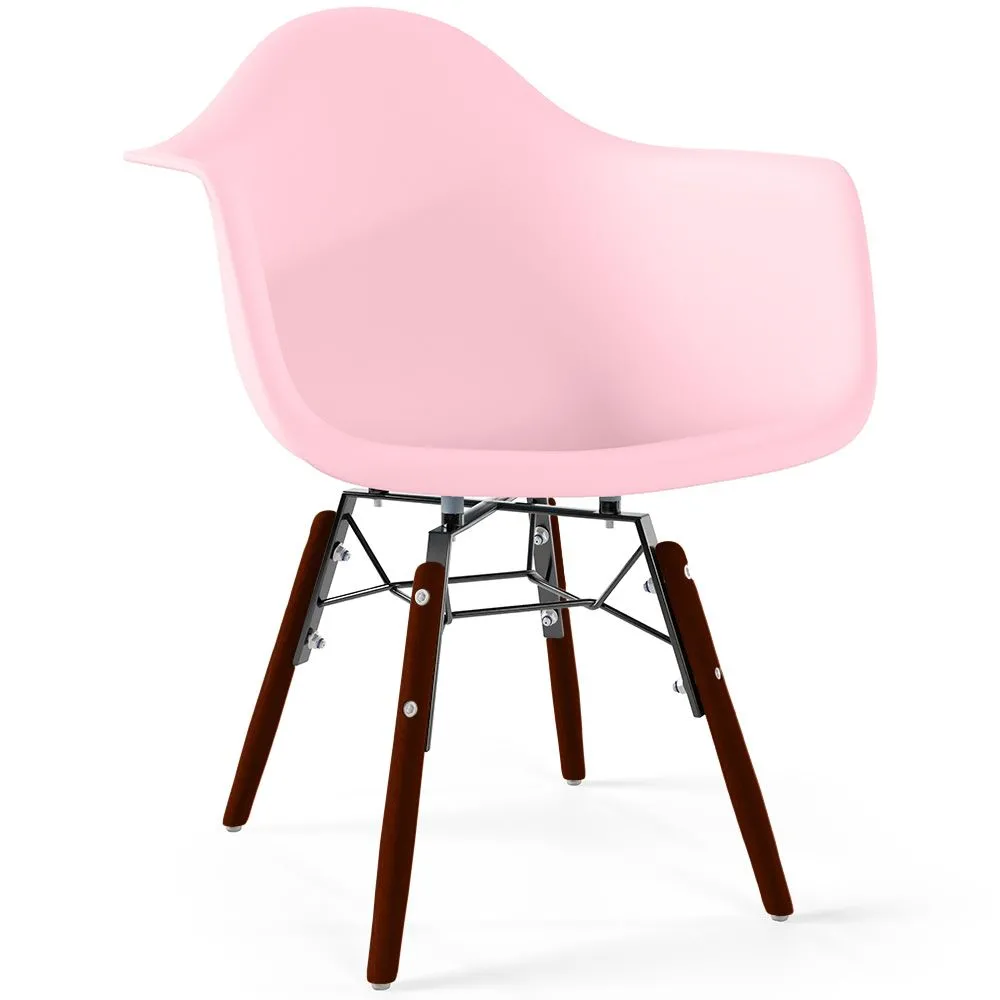 Children's Chairs - Scandinavian Design - Dark Wooden Legs - Nordika image 8
