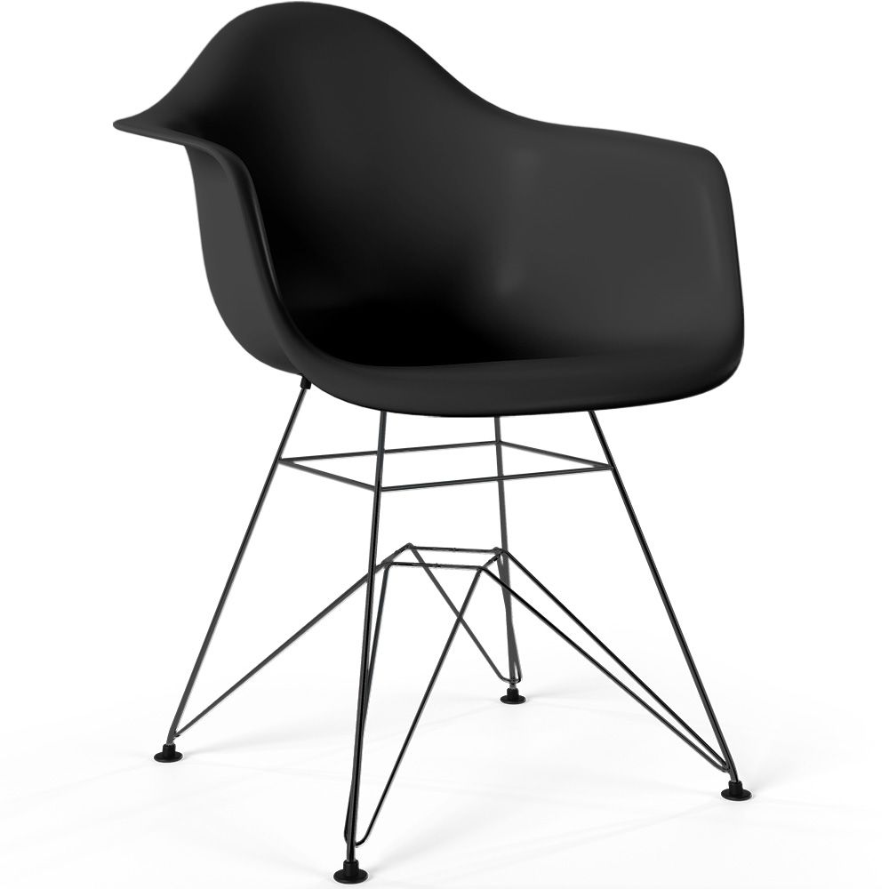 Dining Chair - Scandinavian Design and Black Metal Legs - Nordika image 8