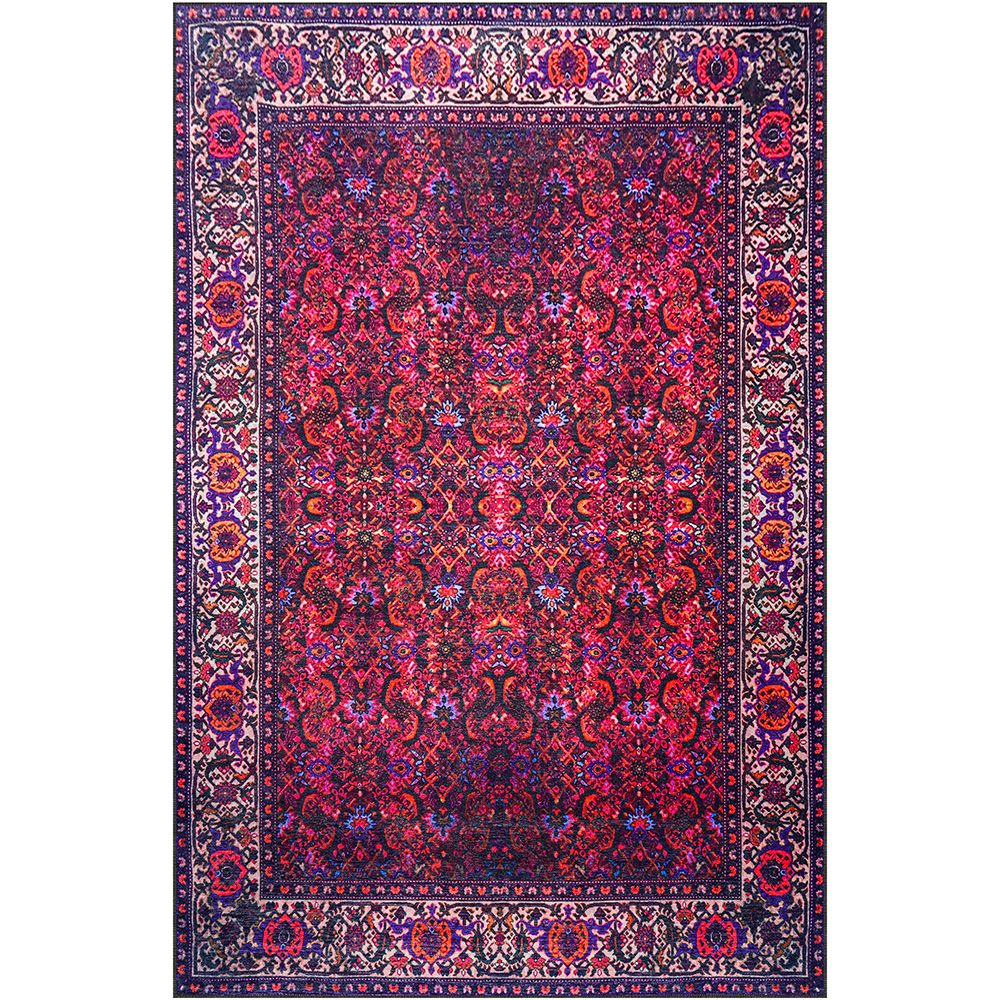 Vintage Oriental Carpet - (290x200 cm) - Viridian image 8
