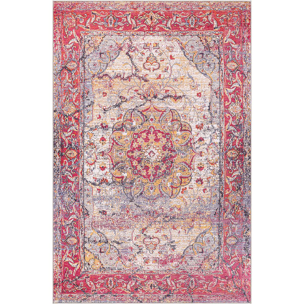Vintage Oriental Carpet - (290x200 cm) - Celandine image 8