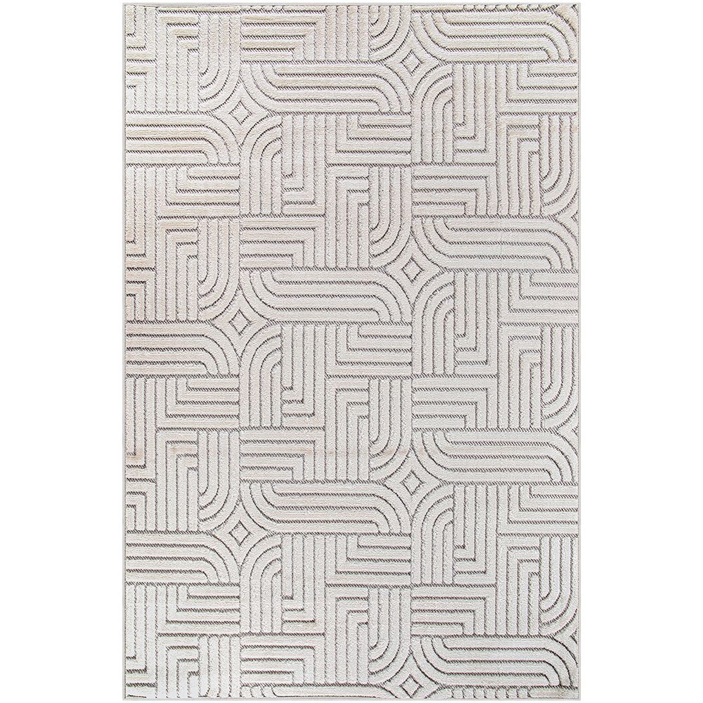 Rug Large Contemporary Modern Design - Beige (160x230 cm) - Rosella image 8