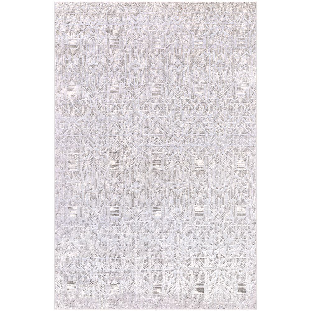 Rug Large Contemporary Modern Design - Beige (240x 340 cm) - Pomona image 8