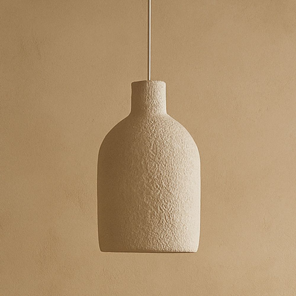 Pendant lamp - Minimalist design - Stone-effect finish - Sinur II image 8