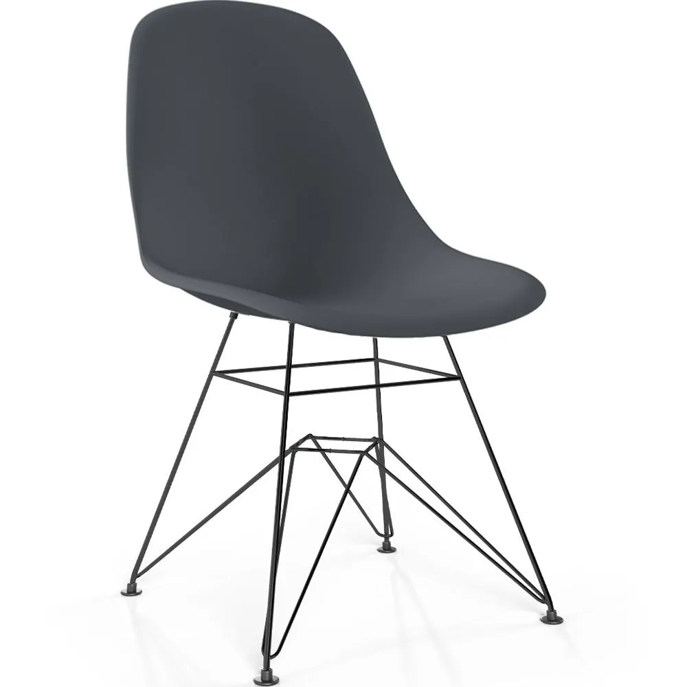 Dining Chair with Metal Legs – Modern Design – Denisse image 8