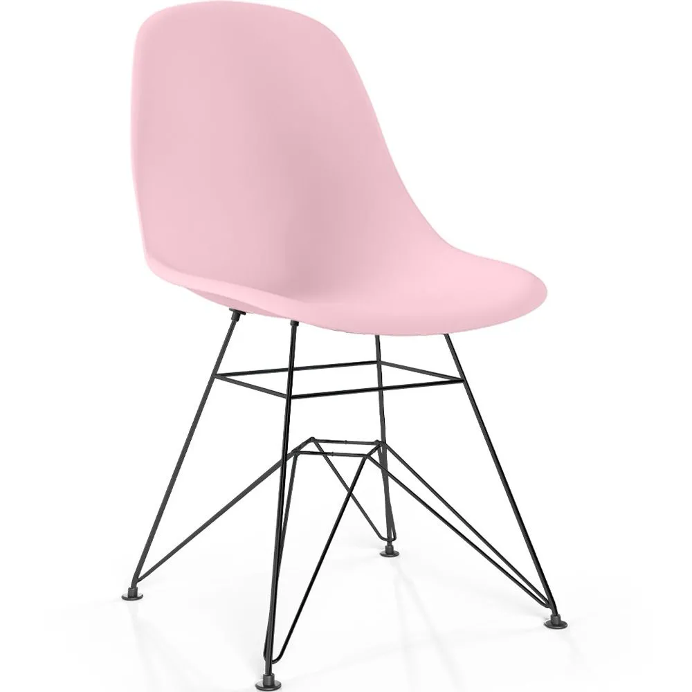 Dining Chair with Metal Legs – Modern Design – Denisse image 8