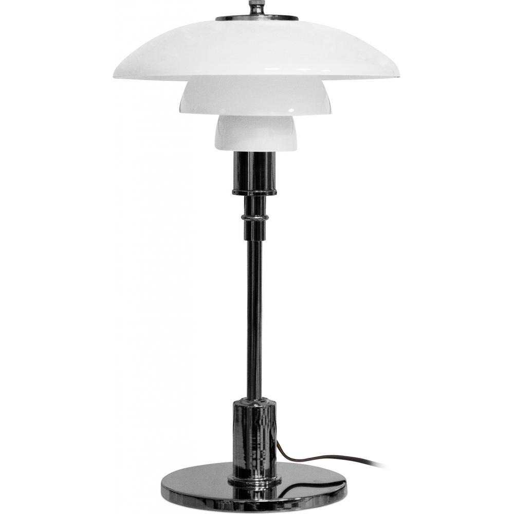 Buy Table Lamp - Living Room Lamp - Liam Black chrome 15226 - in the EU