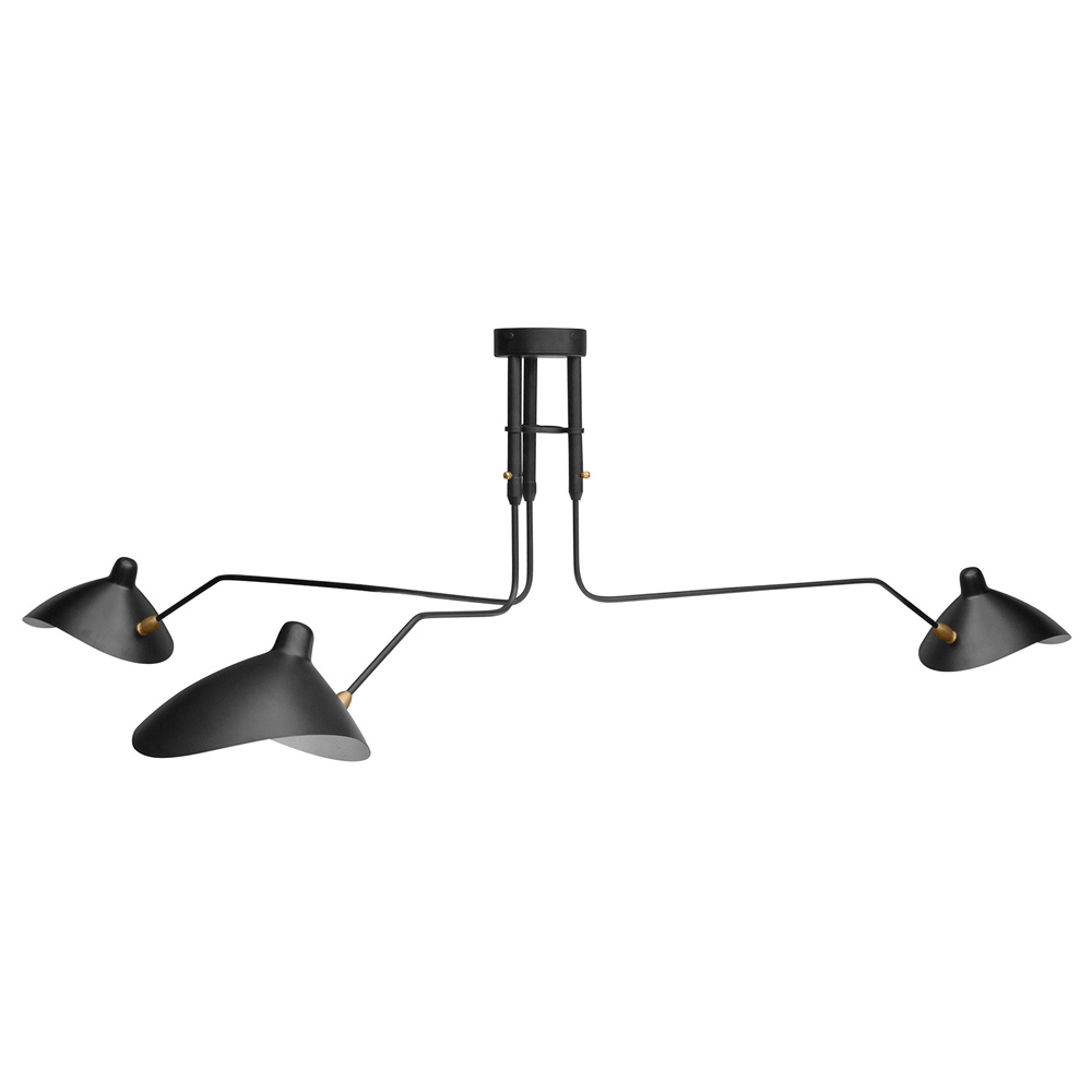  Buy  Ceiling Lamp - Flexo Lamp - 3 Arms - George Black 58216 - in the EU