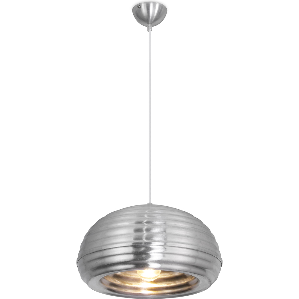  Buy Ceiling Lamp - Silver Pendant Lamp - Spelunking Steel 13697 - in the EU