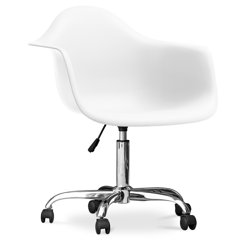  Buy Office Chair with Armrests - Desk Chair with Castors - Weston White 14498 - in the EU