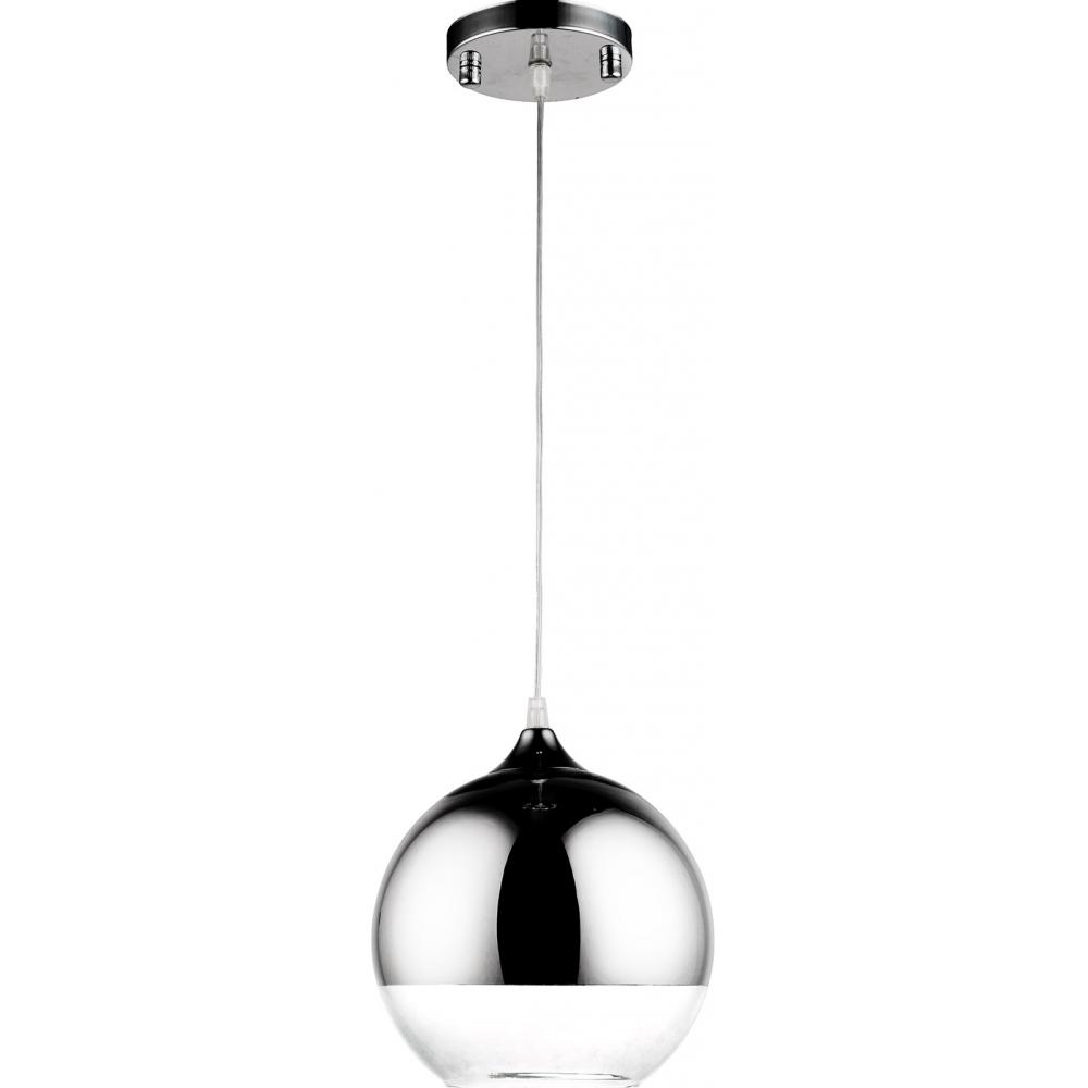  Buy  Globe Design Ceiling Lamp - Chrome Metal Pendant Lamp - 40cm - Speculum Silver 58258 - in the EU