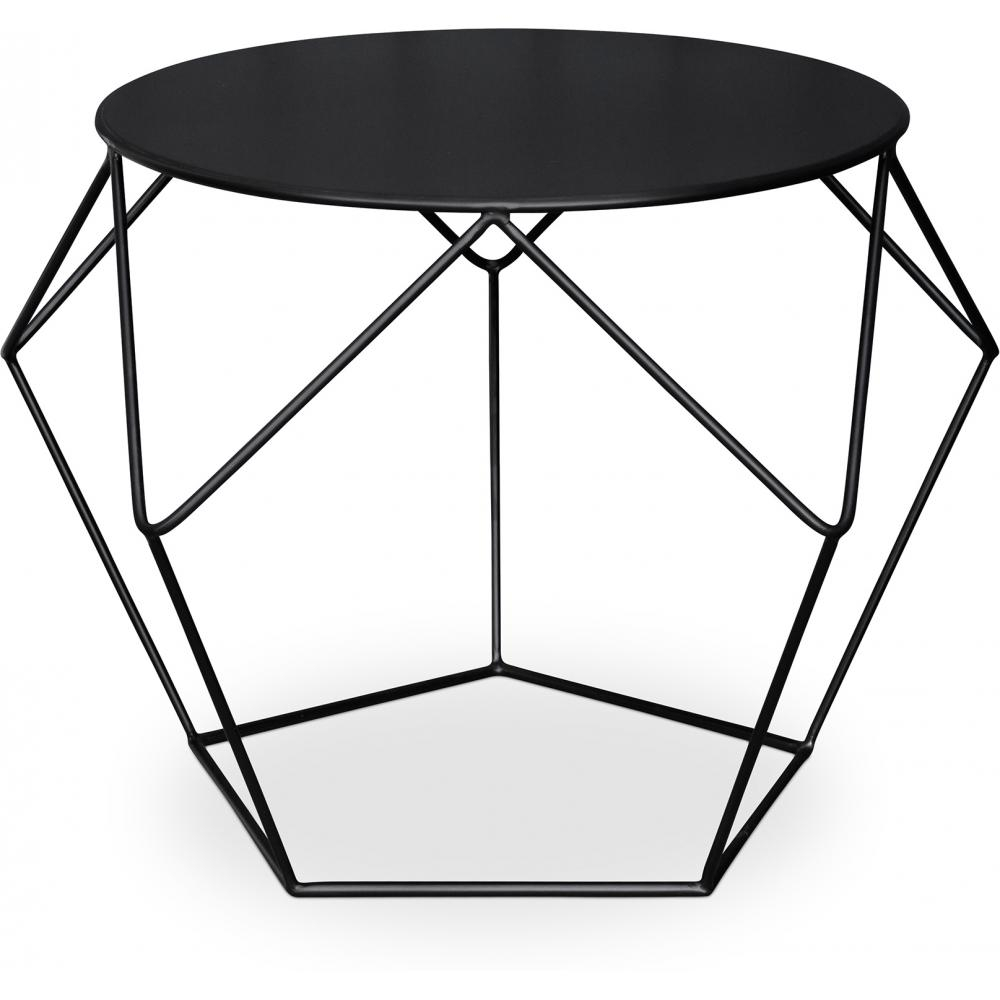 Diamond Side Table - Angled View