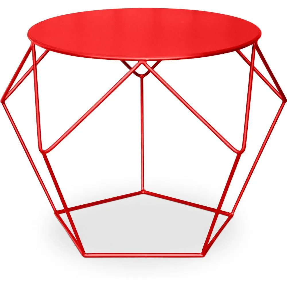 Side Table - Industrial Design - Metal - Diamond image 8