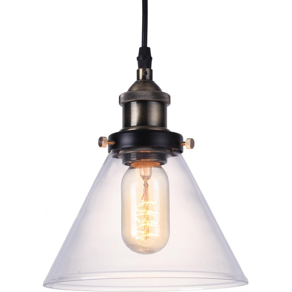  Buy Edison large crystal lampshade pendant lamp Bronze 50875 - in the EU
