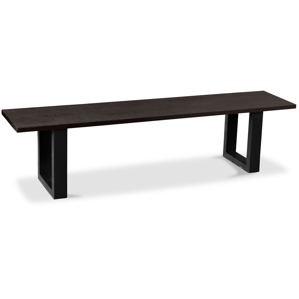  Buy  Industrial Design Bench - Wood and Metal - Bliss Black 58438 - in the EU