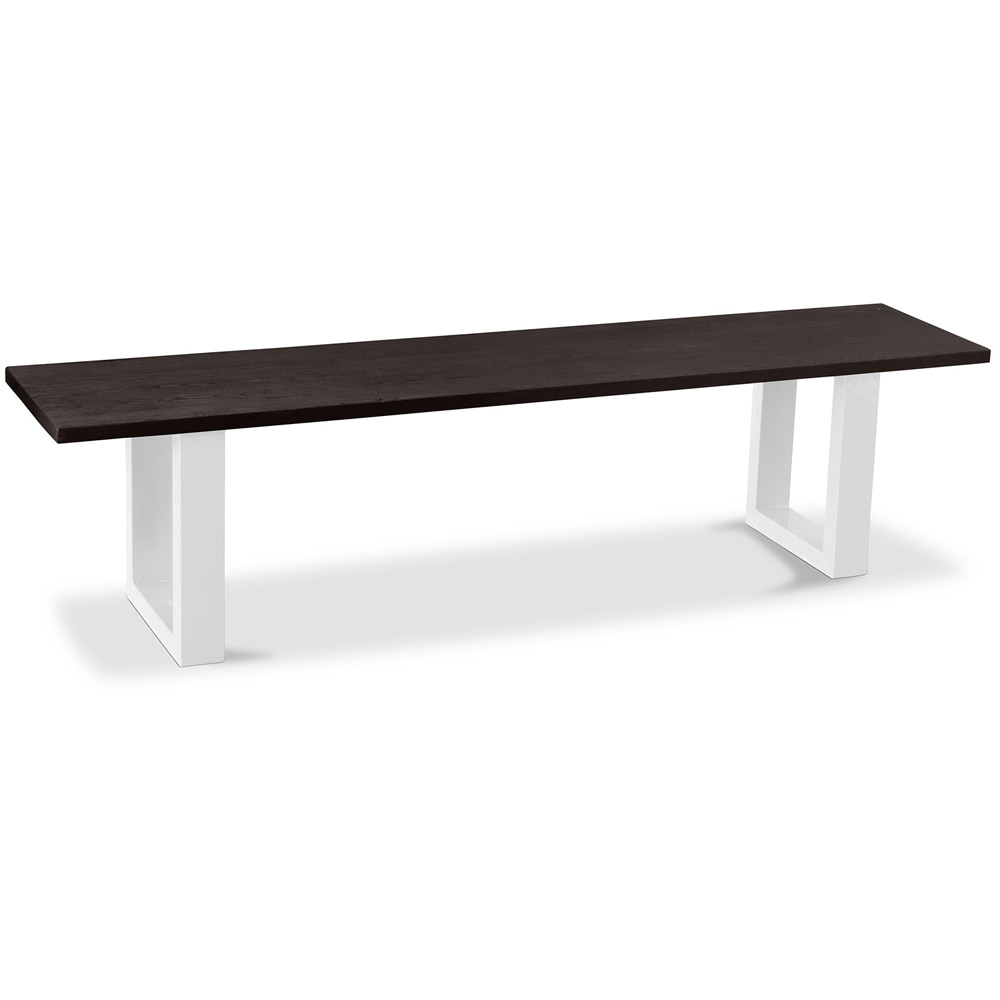  Buy  Industrial Design Bench - Wood and Metal - Bliss White 58438 - in the EU