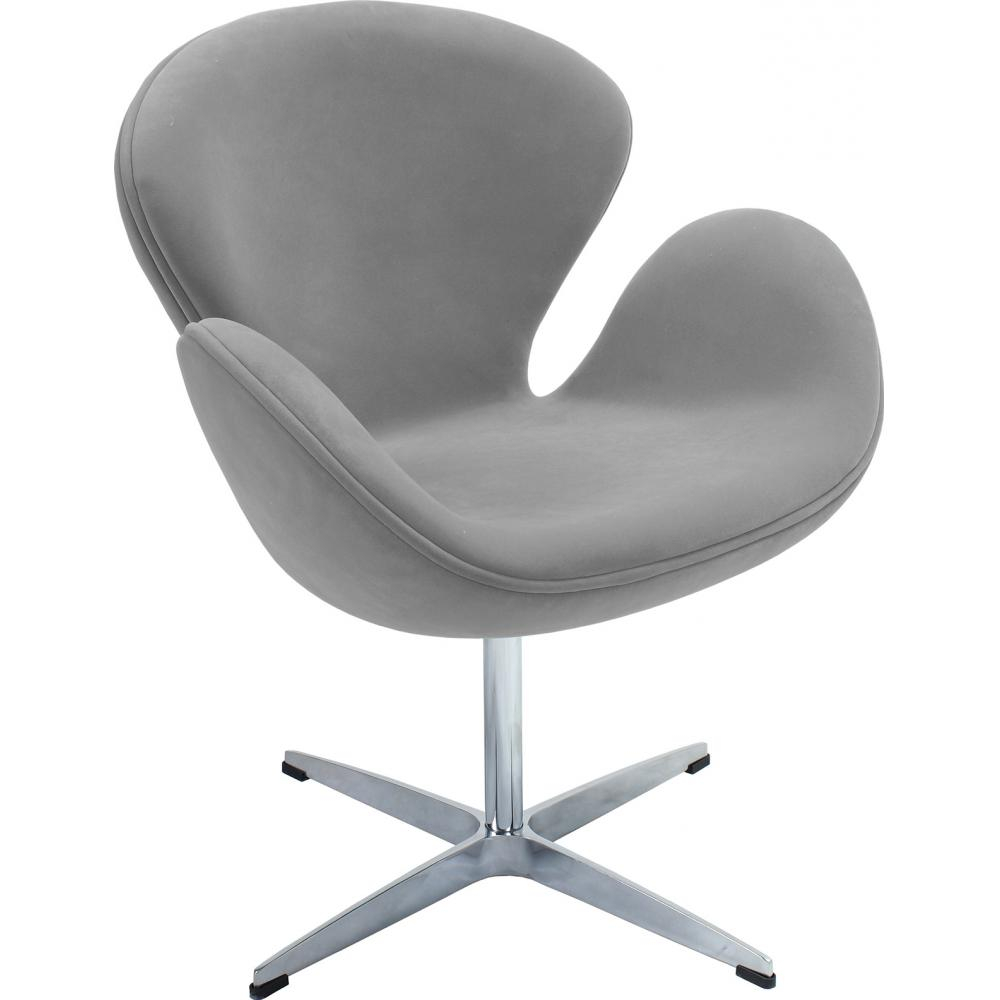  Buy Armchair with armrests - Fabric upholstery - Svin Light grey 13662 - in the EU