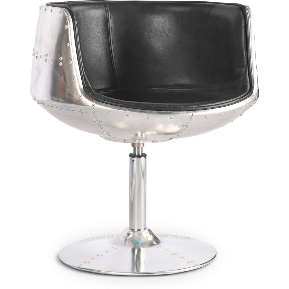  Buy Cognac Aviator Chair Eero Aarnio style - Premium Leather Black 26717 - in the EU