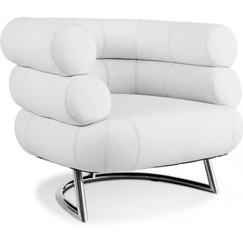  Buy Designer armchair - Faux leather upholstery - Bivendun White 16500 - in the EU