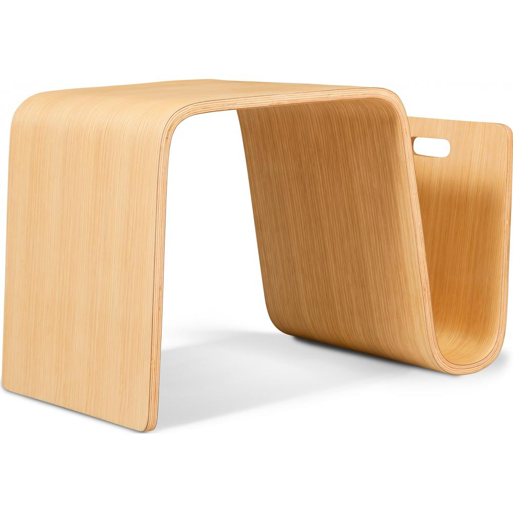  Buy Side Table - Design Magazine Rack - Wood - Audrey Natural wood 16322 - in the EU