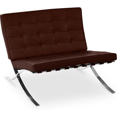  Buy Design Armchair - Upholstered in Leather - Town Chocolate 58261 - in the EU
