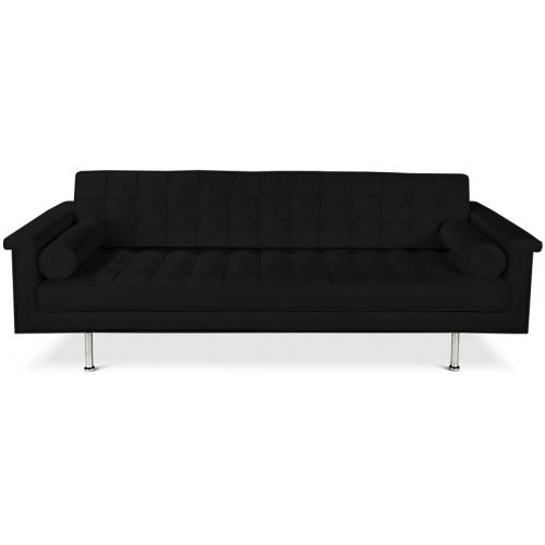  Buy 3 Seater Sofa - Fabric Upholstered - Objective Black 13258 - in the EU