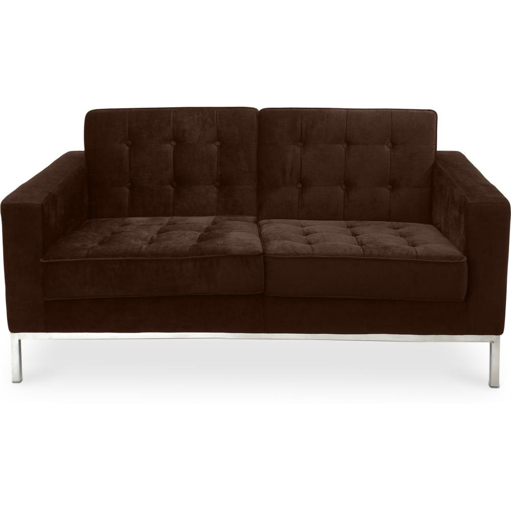  Buy Fabric Upholstered Sofa - 2 Seater - Konel Brown 13241 - in the EU