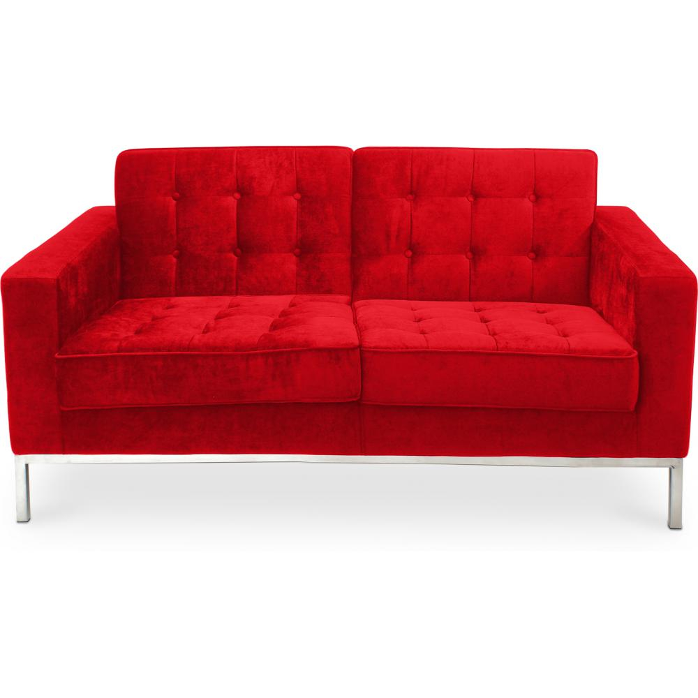  Buy Fabric Upholstered Sofa - 2 Seater - Konel Red 13241 - in the EU