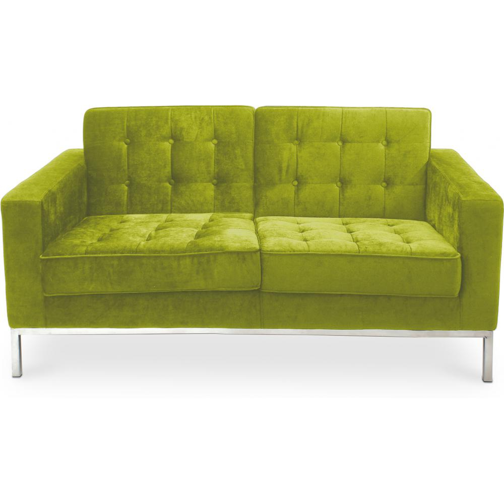  Buy Fabric Upholstered Sofa - 2 Seater - Konel Olive 13241 - in the EU