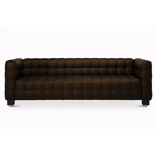 Polyurethane Leather Upholstered Sofa - 3 Seater - Nubus  image 8