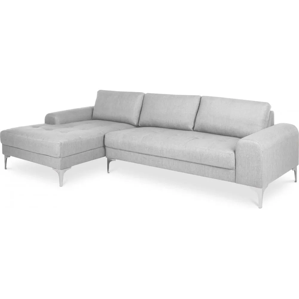 Chaise longue with 5 seats - Upholstered in fabric - Yemy image 8