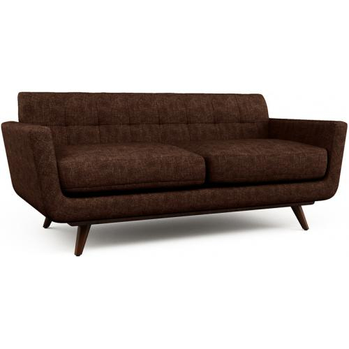  Buy 2 Seater Sofa - Scandinavian Style - Linen Upholstered - Milton Brown 55628 - in the EU