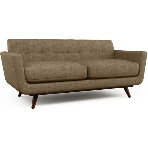  Buy 2 Seater Sofa - Scandinavian Style - Linen Upholstered - Milton Light brown 55628 - in the EU