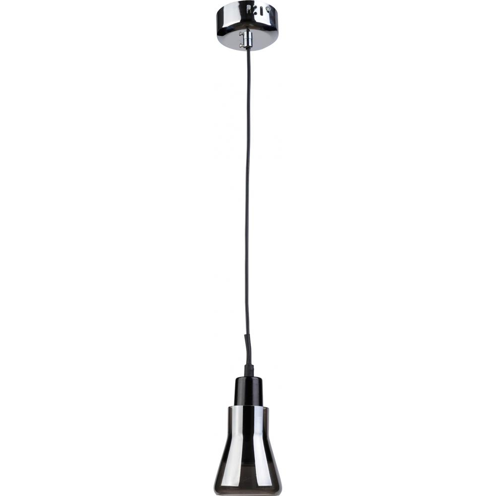  Buy Ceiling Lamp Design - Small Chrome Metal Pendant - Carter Grey transparent 58228 - in the EU