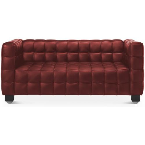  Buy Leather Upholstered Sofa - 2 Seater - Nubus Cognac 13253 - in the EU