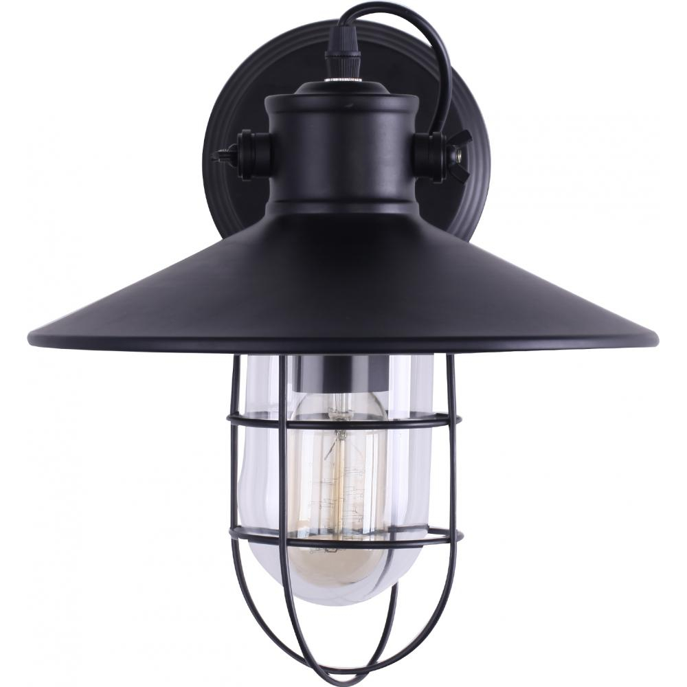  Buy Edison cage wall lamp steel Black 50883 - in the EU
