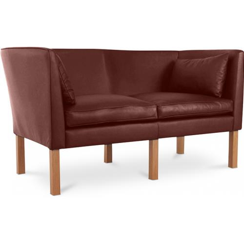 Buy 2 Seater Sofa - Polyurethane Leather Upholstered - Benjamin Brown 13918 - in the EU