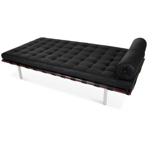  Buy Bed - Designer Divan - Leather Upholstered - Town Black 13229 - in the EU