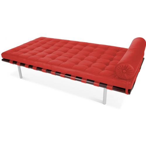  Buy Bed - Designer Divan - Leather Upholstered - Town Red 13229 - in the EU