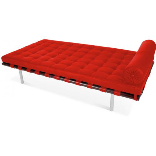  Buy Design Daybed - Upholstered in Faux Leather - Town Red 13228 - in the EU