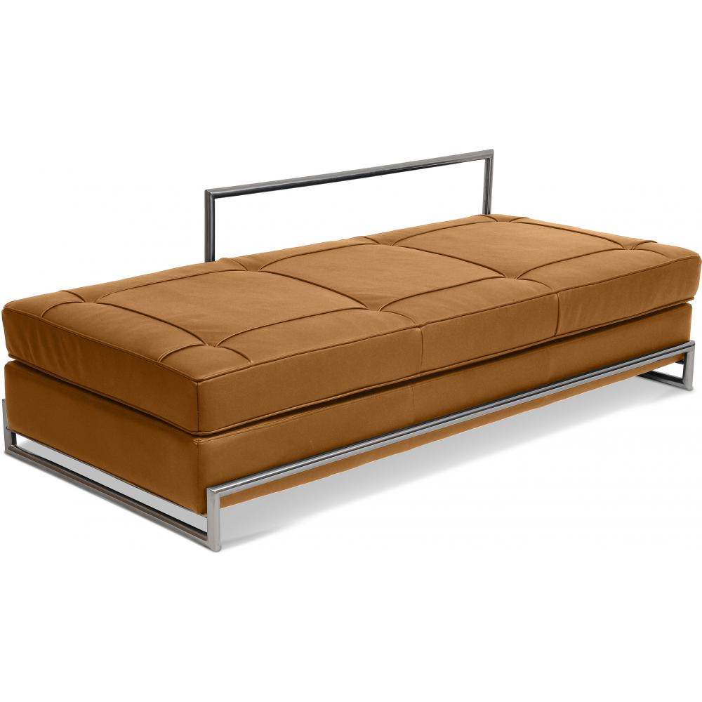  Buy  Leather Upholstered Bench - Dayved Light brown 15431 - in the EU