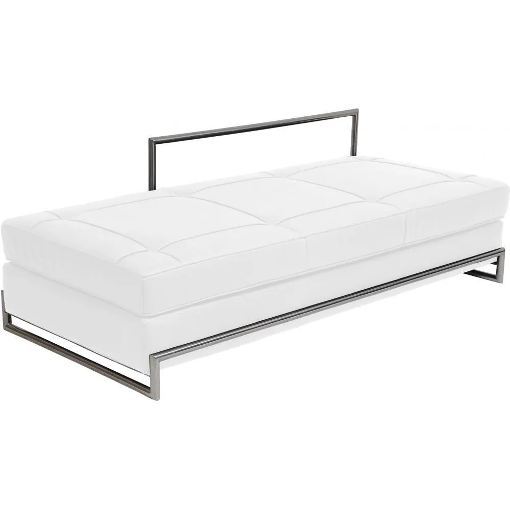 Bench upholstered in faux leather - Dayved image 8
