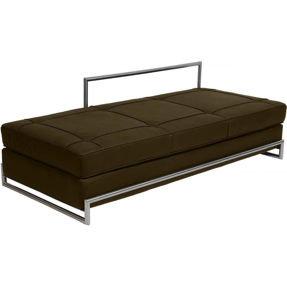 Bench upholstered in faux leather - Dayved image 8