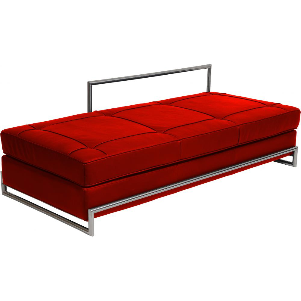  Buy Bench upholstered in faux leather - Dayved Red 15430 - in the EU