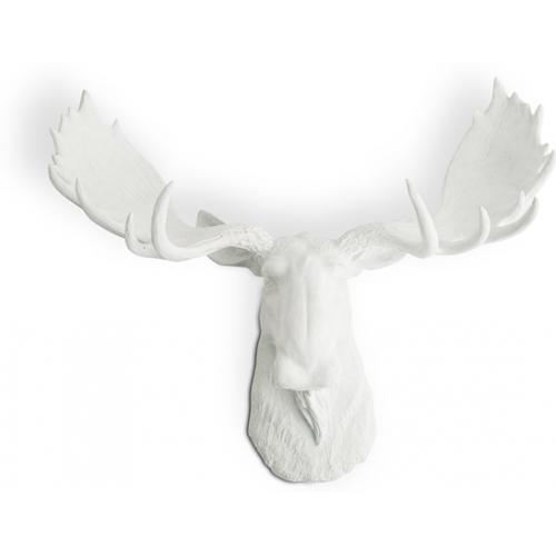  Buy Moose Bust Wall decor - Resin White 55734 - in the EU