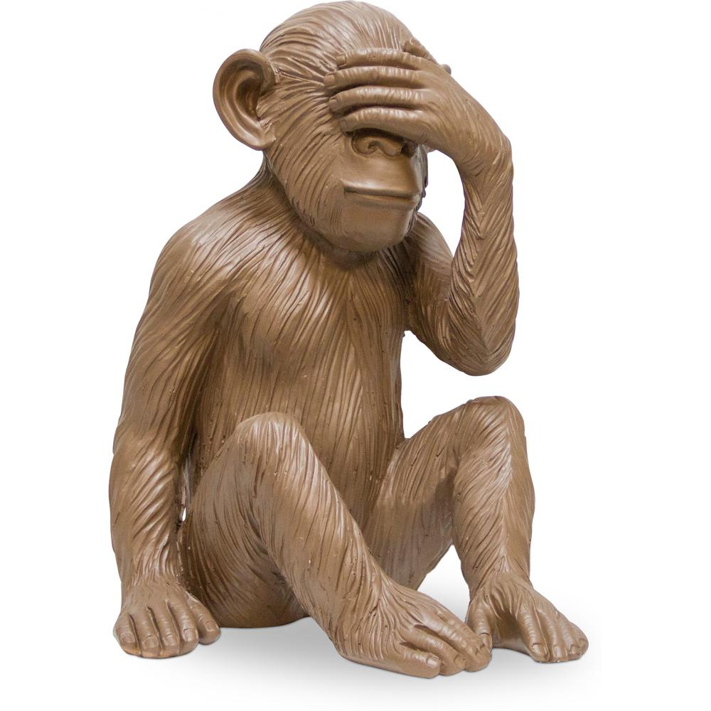  Buy 'Monkey Sees No Evil' decorative design sculpture Brown 58446 - in the EU