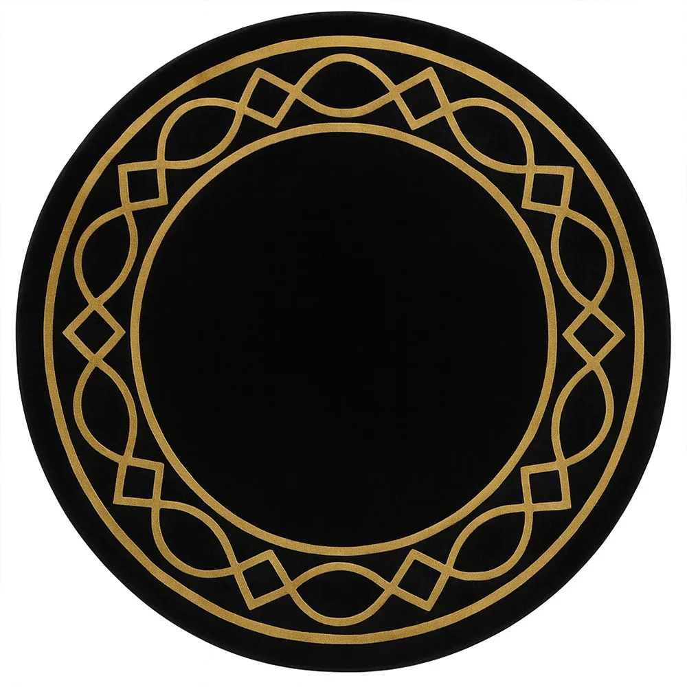 Round Design Wool Rug - 230cm - Etny image 8