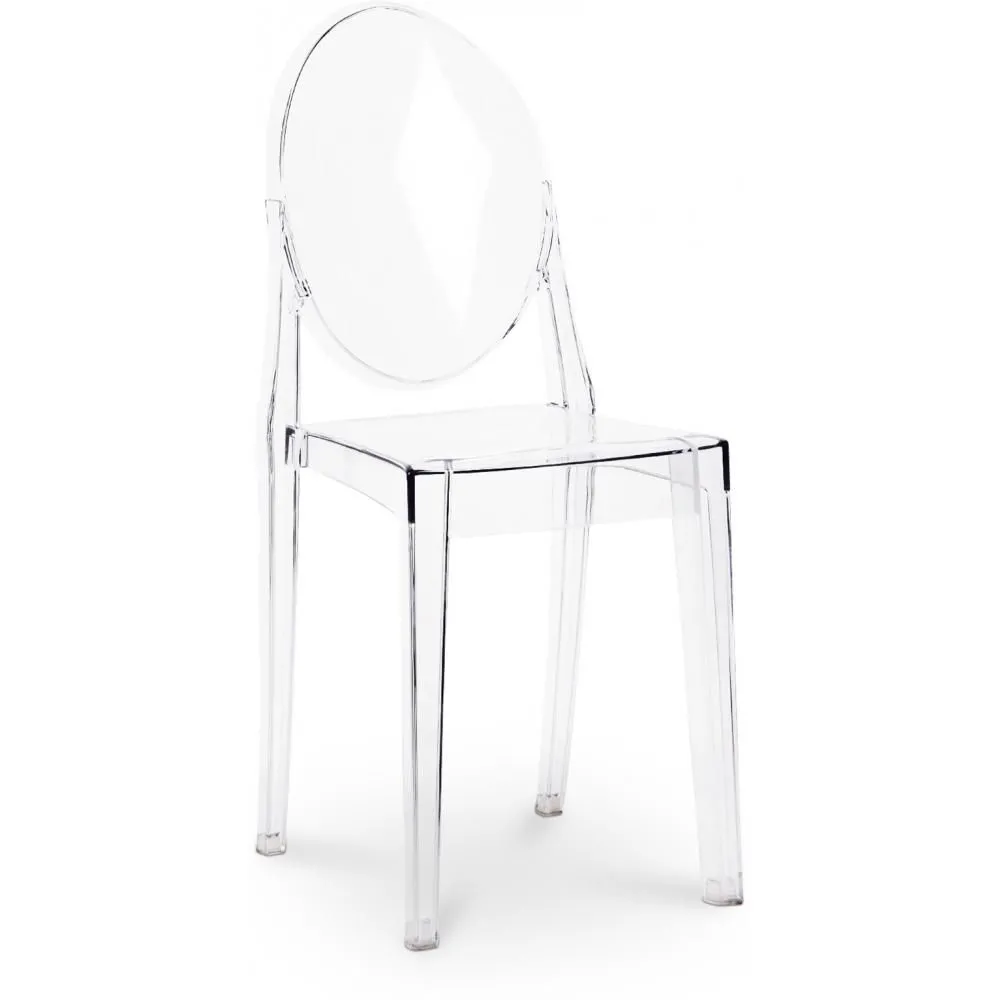 Transparent Dining Chair - Victoria Queen image 8