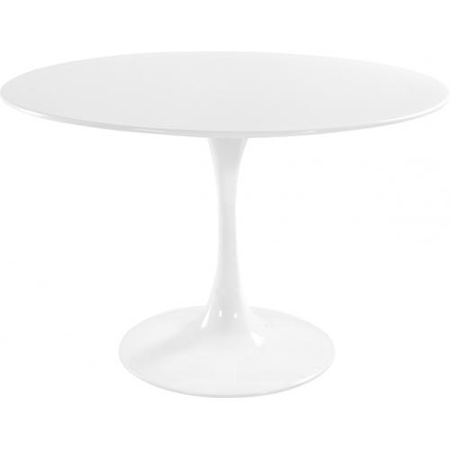  Buy Round Tulipan Table in Fiberglass - 90cm White 15417 - in the EU