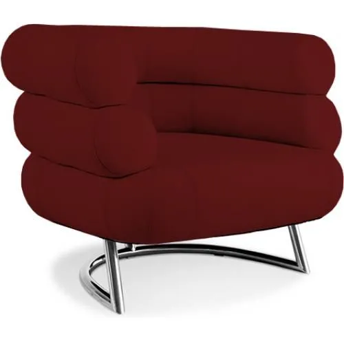 Design Armchair - Upholstered in Leather - Bivendun image 8
