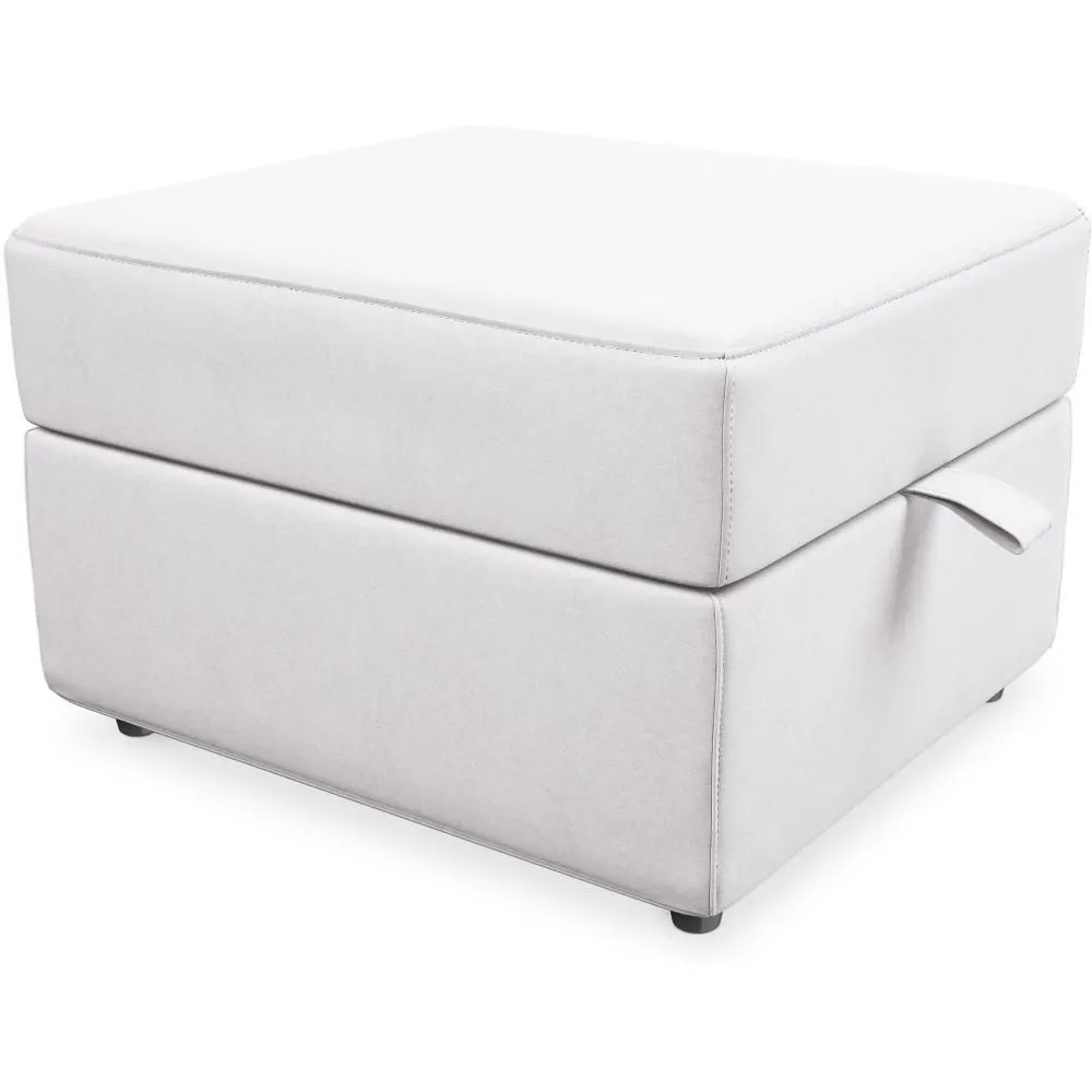 Square Storage Ottoman Pouf - Cube image 8